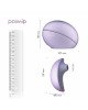Вакуумний кліторальний стимулятор Svakom Pulse Galaxie Metal Lilac, нічник-проектор зоряного неба