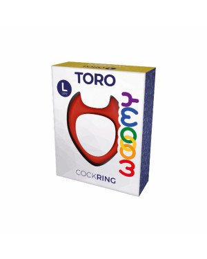Ерекційне кільце Wooomy Toro L Red Ерекційне кільце Wooomy Toro L Red