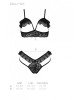 Комплект DOLLY SET WITH OPEN BRA black L/XL Passion Комплект DOLLY SET WITH OPEN BRA black L/XL Passion