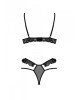 Комплект DOLLY SET WITH OPEN BRA black XXL/XXXL Passion Комплект DOLLY SET WITH OPEN BRA black XXL/XXXL Passion