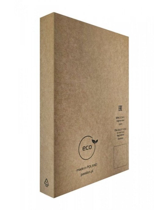 Еротичні колготки-бодістокінг Passion ECO S008 black Еротичні колготки-бодістокінг Passion ECO S008 black