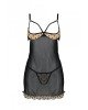 Пеньюар MARINA CHEMISE beige S/M - Passion Пеньюар MARINA CHEMISE beige S/M - Passion