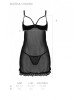 Пеньюар MARINA CHEMISE black L/XL - Passion Пеньюар MARINA CHEMISE black L/XL - Passion