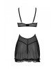 Пеньюар MARINA CHEMISE black L/XL - Passion Пеньюар MARINA CHEMISE black L/XL - Passion