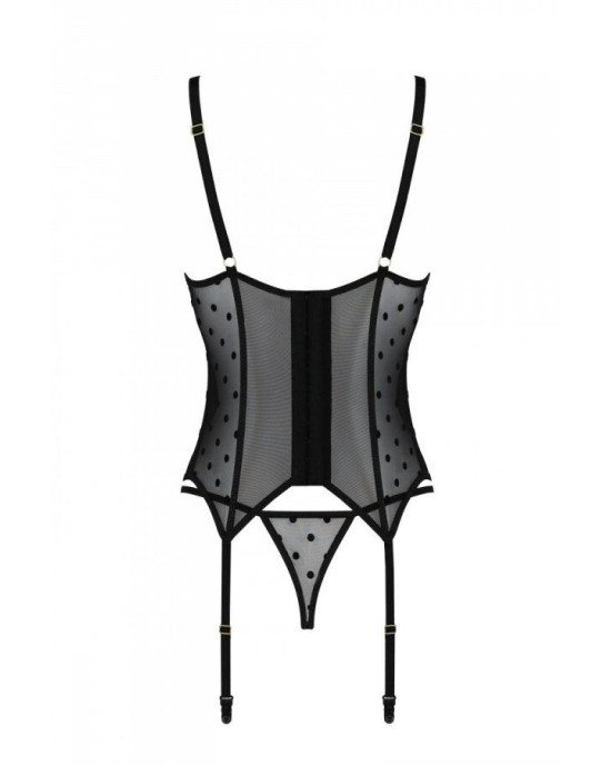 Корсет MARINA CORSET black S/M - Passion