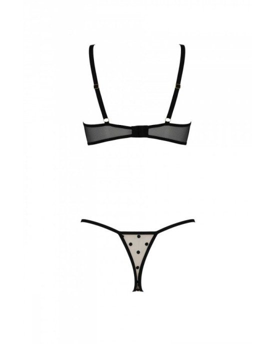 Комплект MARINA SET WITH OPEN BRA beige L/XL - Passion Комплект MARINA SET WITH OPEN BRA beige L/XL - Passion