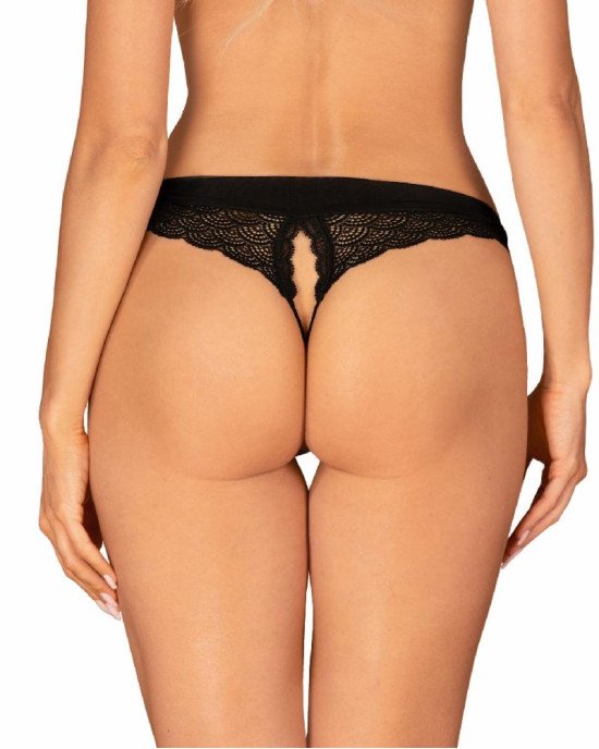 Трусики Obsessive Chemeris crotchless panties XL/2XL Трусики Obsessive Chemeris crotchless panties XL/2XL