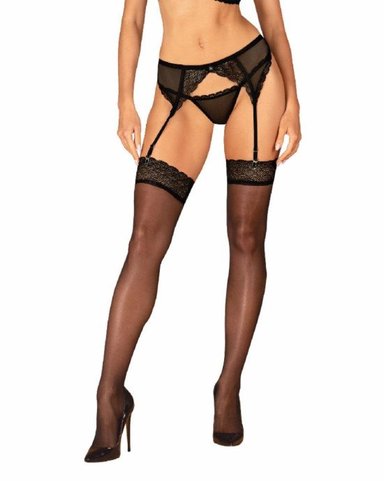 Панчохи Obsessive Chemeris stockings XS/S Панчохи Obsessive Chemeris stockings XS/S