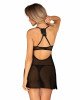 Пеньюар і трусики Obsessive Latinesa babydoll & thong XS/S Пеньюар і трусики Obsessive Latinesa babydoll & thong XS/S