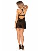 Пеньюар і трусики Obsessive Latinesa babydoll & thong XL/2XL Пеньюар і трусики Obsessive Latinesa babydoll & thong XL/2XL