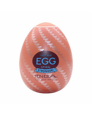 Мастурбатор-яйце Tenga Egg Spiral