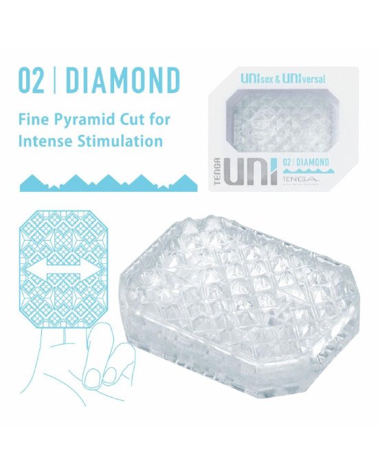 Мастурбатор Tenga UNI Diamond Мастурбатор Tenga UNI Diamond