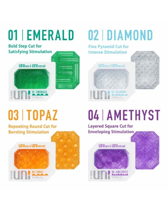 Мастурбатор Tenga UNI Topaz Мастурбатор Tenga UNI Topaz