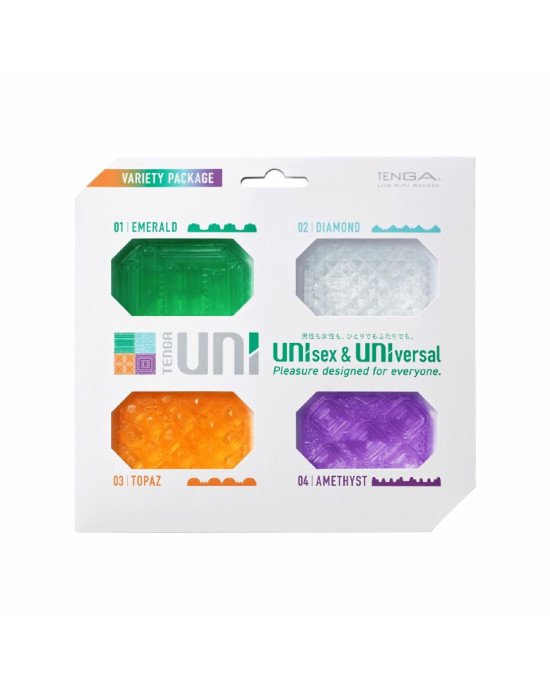 Набір мастурбаторів Tenga Egg UNI Variety Pack (4 шт) Набір мастурбаторів Tenga Egg UNI Variety Pack (4 шт)