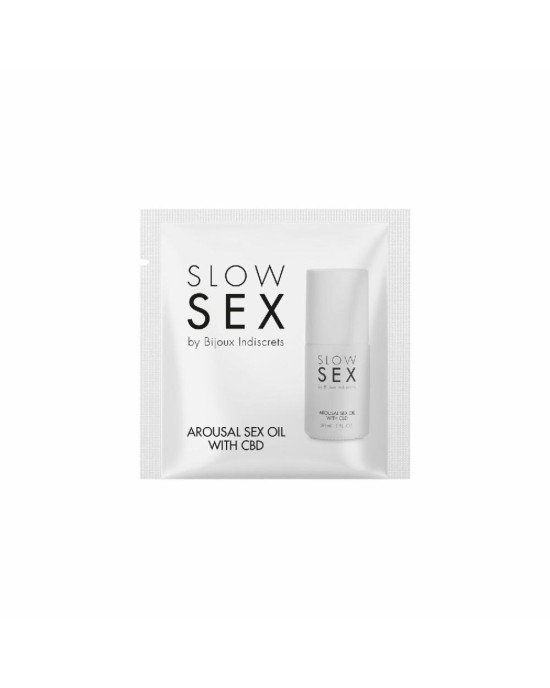 Пробник Bijoux Indiscrets Sachette Arousal CBD - SLOW SEX Пробник Bijoux Indiscrets Sachette Arousal CBD - SLOW SEX