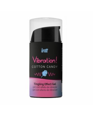 Рідкий вібратор Intt Vibration Cotton Candy (15 мл), густий гель, дуже смачний, діє до 30 хвилин Рідкий вібратор Intt Vibration Cotton Candy (15 мл), густий гель, дуже смачний, діє до 30 хвилин