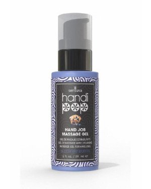 Смачний гель для вишуканих мануальних та оральних пестощів Sensuva — Handipop Blueberry Muffin 59мл Смачний гель для вишуканих мануальних та оральних пестощів Sensuva — Handipop Blueberry Muffin 59мл