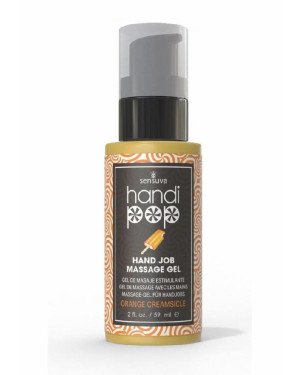 Смачний гель для вишуканих мануальних та оральних пестощів Sensuva — Handipop Orange Creamsicle 59мл Смачний гель для вишуканих мануальних та оральних пестощів Sensuva — Handipop Orange Creamsicle 59мл