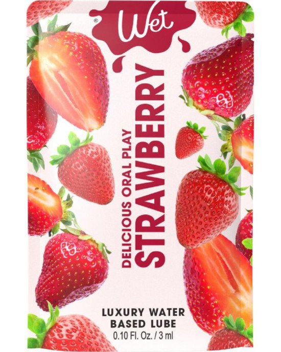 Розпродаж!!! Пробник Wet Oral Play Strawberry 3 мл (термін 03.2026) Розпродаж!!! Пробник Wet Oral Play Strawberry 3 мл (термін 03.2026)