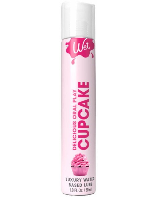 Лубрикант на водній основі Wet Oral Play Cupcake (30 мл), їстівний, без цукру Лубрикант на водній основі Wet Oral Play Cupcake (30 мл), їстівний, без цукру