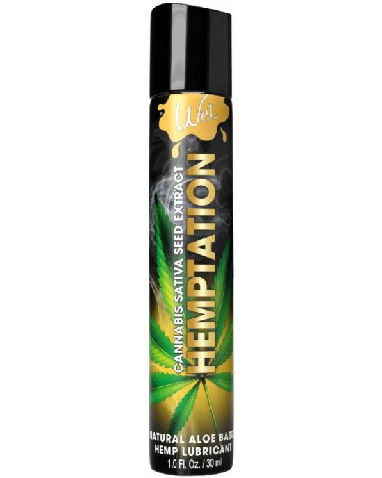 Лубрикант з екстрактом канабісу Wet Hemptation, на водній основі, зволожувальний (30 мл) Лубрикант з екстрактом канабісу Wet Hemptation, на водній основі, зволожувальний (30 мл)
