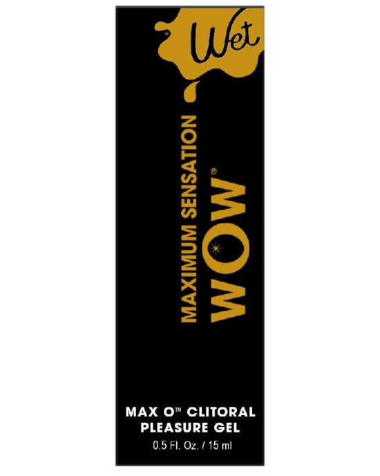 Збуджувальний гель для клітора Wet Wow Max O Clitoral Arousal Gel, легке поколювання (15 мл) Збуджувальний гель для клітора Wet Wow Max O Clitoral Arousal Gel, легке поколювання (15 мл)