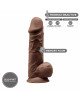 Фалоімітатор SilexD Norman Brown (MODEL 4 size 8.5in), двошаровий, силікон + Silexpan, діаметр 5 см Фалоімітатор SilexD Norman Brown (MODEL 4 size 8.5in), двошаровий, силікон + Silexpan, діаметр 5 см