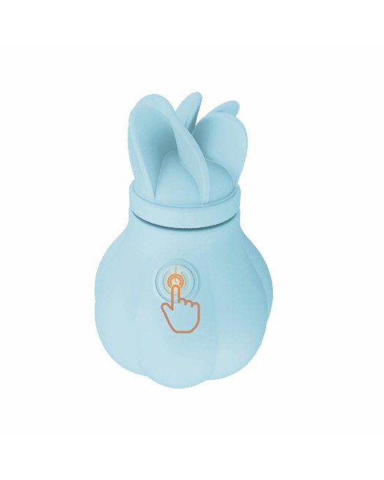 Вібратор Adrien Lastic Caress Blue з насадками для стимуляції ерогенних зон, які обертаються. Вібратор Adrien Lastic Caress Blue з насадками для стимуляції ерогенних зон, які обертаються.