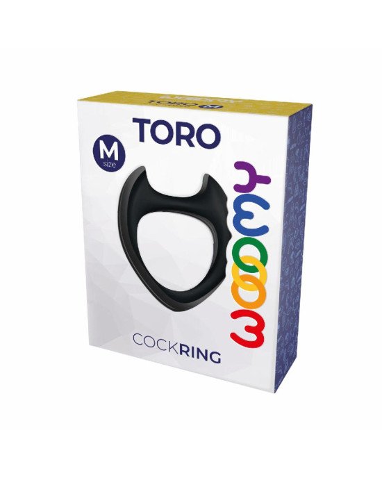 Ерекційне кільце Wooomy Toro M Black Ерекційне кільце Wooomy Toro M Black