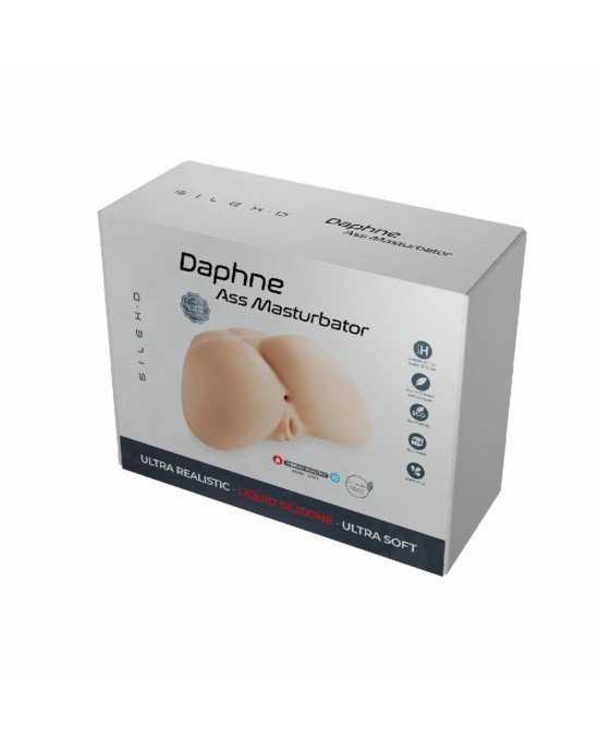 Мастурбатор-попка з двома входами SilexD Daphne Ass Masturbator, суперреалістичний, термореактивний