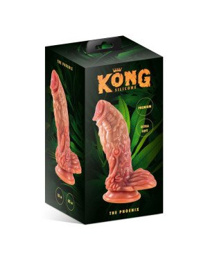 Фентезійний фалоімітатор Kong Silicone The Phoenix