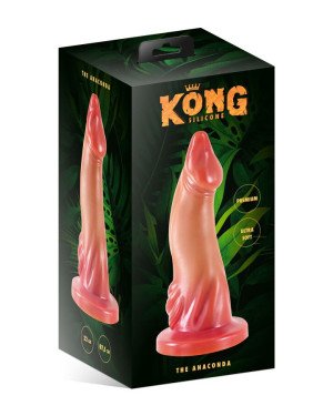 Фентезійний фалоімітатор Kong Silicone The Anaconda