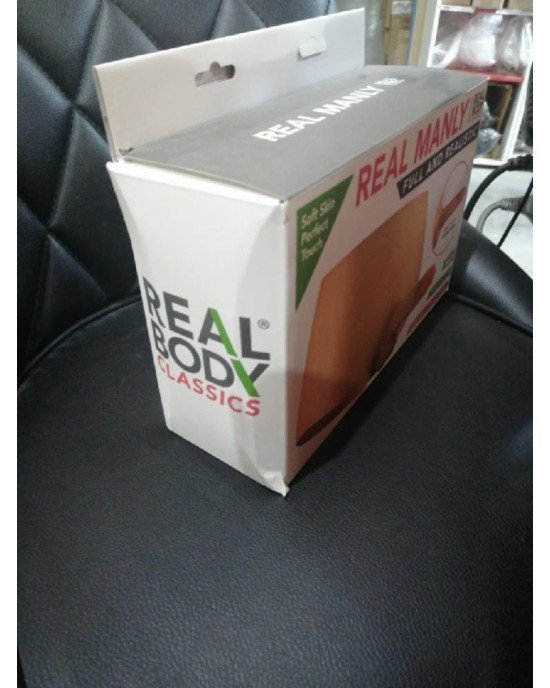 Силіконові трусики з фалоімітатором Real Body Real Manly, L/XL (м'яте паковання!!!) Силіконові трусики з фалоімітатором Real Body Real Manly, L/XL (м'яте паковання!!!)
