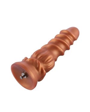 Силіконовий дилдо Hismith Spiral Grain Silicone Dildo Monster Series
