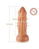 Силіконовий дилдо з вібрацією Hismith Slightly Curved Vibrating Silicone Dildo Monster Series Силіконовий дилдо з вібрацією Hismith Slightly Curved Vibrating Silicone Dildo Monster Series