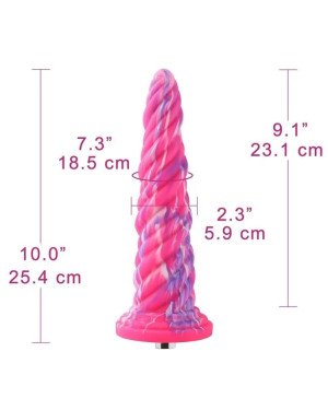 Силіконовий дилдо Hismith Awl Shape Silicone Dildo Monster Series Силіконовий дилдо Hismith Awl Shape Silicone Dildo Monster Series