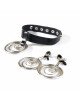 Набір чокер + затискачі Art of Sex - Choker and Nipple clamps Triada, колір чорний Набір чокер + затискачі Art of Sex - Choker and Nipple clamps Triada, колір чорний