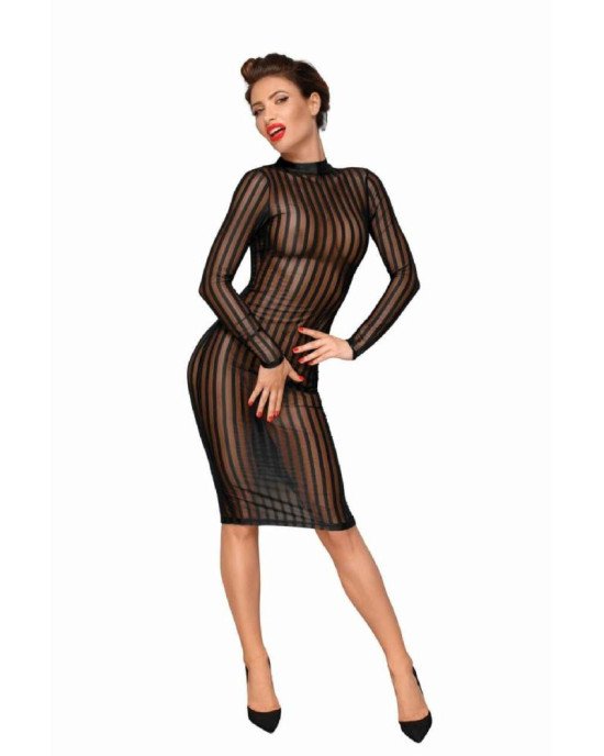 Сукня Noir Handmade F182 Classic dress made of elastic tulle - L Сукня Noir Handmade F182 Classic dress made of elastic tulle - L