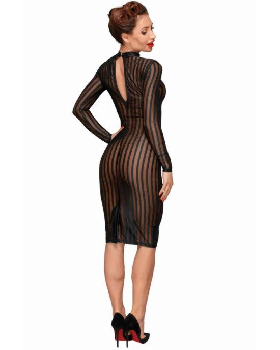 Сукня Noir Handmade F182 Classic dress made of elastic tulle - XXL Сукня Noir Handmade F182 Classic dress made of elastic tulle - XXL