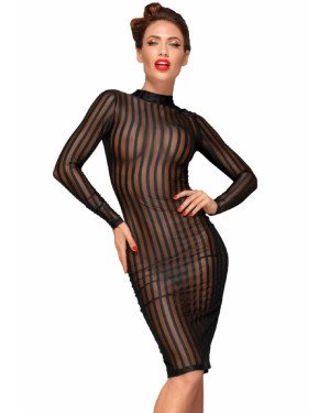 Сукня Noir Handmade F182 Classic dress made of elastic tulle - XXL