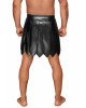 Чоловіча спідниця гладіатора Noir Handmade H053 Eco leather men's gladiator skirt - M Чоловіча спідниця гладіатора Noir Handmade H053 Eco leather men's gladiator skirt - M
