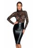 Сукня Noir Handmade F228 Midi dress with soft lace top - XXL Сукня Noir Handmade F228 Midi dress with soft lace top - XXL