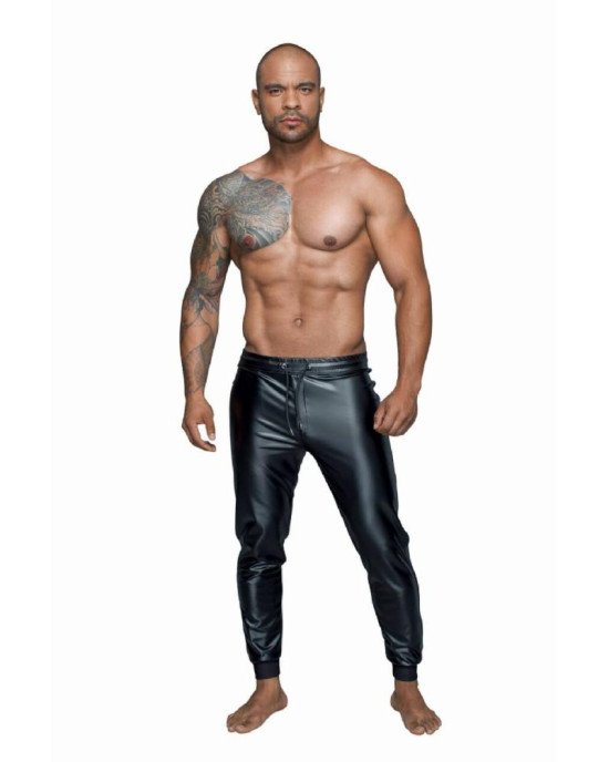 Чоловічі трегінси Noir Handmade H063 Powerwetlook treggings - M Чоловічі трегінси Noir Handmade H063 Powerwetlook treggings - M