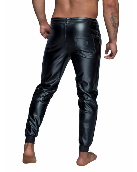 Чоловічі трегінси Noir Handmade H063 Powerwetlook treggings - M Чоловічі трегінси Noir Handmade H063 Powerwetlook treggings - M
