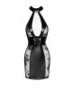 Сукня Noir Handmade F238 Short tulle dress with powerwetlook inserts - XXL