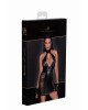 Сукня Noir Handmade F238 Short tulle dress with powerwetlook inserts - XXL