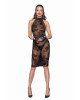Сукня Noir Handmade F240 Midi tulle dress with velvet straps - XL