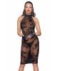 Сукня Noir Handmade F240 Midi tulle dress with velvet straps - XXL
