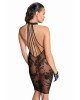 Сукня Noir Handmade F240 Midi tulle dress with velvet straps - XXL
