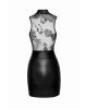 Сукня Noir Handmade F241 Short dress with powerwetlook skirt and tulle top - XXL Сукня Noir Handmade F241 Short dress with powerwetlook skirt and tulle top - XXL